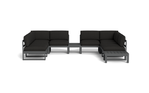 Mistral - Sectional - Pebble - Ellipse - Patio