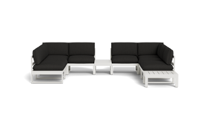 Mistral - Sectional - Sandstone - Ellipse - Patio