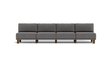 Load image into Gallery viewer, Luna - Sofa - Storm Grey - Low Arms - Tall Legs
