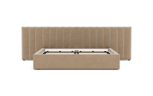 Load image into Gallery viewer, Ara Bed - King - Upholstered - Crumble - Storage
