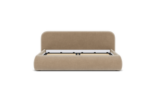 Load image into Gallery viewer, Ara Bed - King - Upholstered - Crumble - Storage

