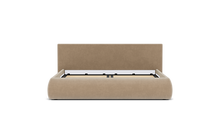 Load image into Gallery viewer, Ara Bed - King - Upholstered - Crumble - Storage
