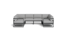 Load image into Gallery viewer, Mistral - Sectional - Pebble - Block - Silver Shade
