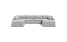 Load image into Gallery viewer, Ciello XL - Sectional - Limestone - Regular Arms
