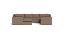 Load image into Gallery viewer, Ciello - Sectional - Mocha - High Angled
