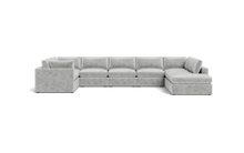 Load image into Gallery viewer, Ciello XL - Sectional - Limestone - Regular Arms
