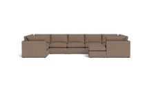 Load image into Gallery viewer, Ciello XL - Sectional - Mocha - High Angled
