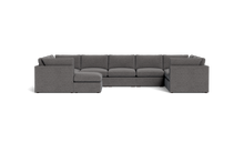Load image into Gallery viewer, Ciello XL - Sectional - Storm Grey - High Angled
