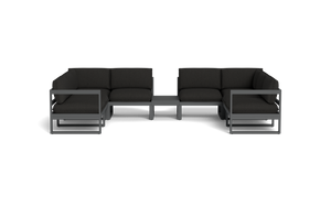Mistral - Sectional - Pebble - Ellipse - Patio