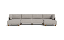 Load image into Gallery viewer, Luna - Sofa - Dream Grey - High Arms - Low Legs
