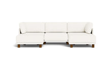 Load image into Gallery viewer, Luna - Sofa - Snowdrift - High Arms - Low Legs
