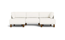 Load image into Gallery viewer, Luna - Sofa - Snowdrift - High Arms - Tall Legs
