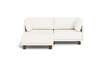Load image into Gallery viewer, Luna - Sofa - Snowdrift - High Arms - Low Legs
