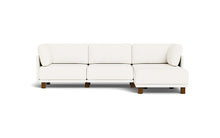 Load image into Gallery viewer, Luna - Sofa - Snowdrift - High Arms - Low Legs
