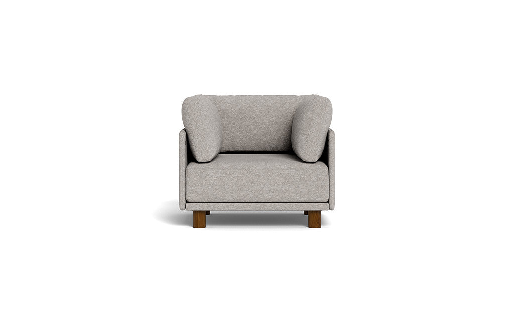 Luna - Sofa - Dream Grey - High Arms - Low Legs