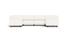 Load image into Gallery viewer, Luna - Sectional - Snowdrift - High Arms - Low Legs
