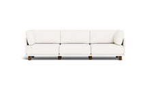 Load image into Gallery viewer, Luna - Sofa - Snowdrift - High Arms - Low Legs
