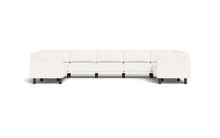 Load image into Gallery viewer, Luna - Sectional - Snowdrift - High Arms - Tall Legs
