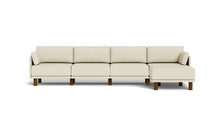 Load image into Gallery viewer, Luna - Sofa - Sunset Beige - Low Arms - Tall Legs
