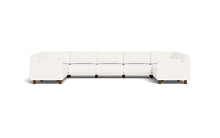 Load image into Gallery viewer, Luna - Sectional - Snowdrift - Low Arms - Low Legs
