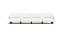 Load image into Gallery viewer, Luna - Sofa - Snowdrift - Low Arms - Tall Legs

