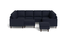 Load image into Gallery viewer, REFURBISHED - Altus - Sectional - Deep Sea - Square Arms
