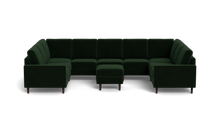 Load image into Gallery viewer, Altus - Sectional - Emerald - Square Arms

