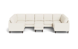 REFURBISHED - Altus - Sectional - Pearl - Square Arms