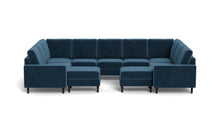 Load image into Gallery viewer, REFURBISHED - Altus - Sectional - Sapphire - Square Arms
