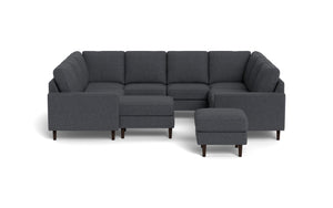 REFURBISHED - Altus - Sectional - Slate - Square Arms