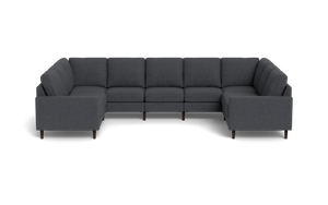 Altus - Sectional - Slate - Square Arms