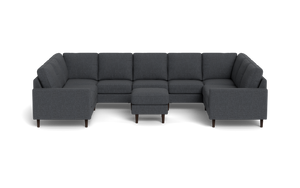 Altus - Sectional - Slate - Square Arms