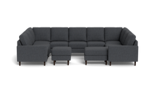 Load image into Gallery viewer, Altus - Sectional - Slate - Square Arms
