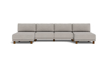 Load image into Gallery viewer, Luna - Sofa - Dream Grey - High Arms - Low Legs
