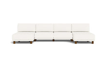 Load image into Gallery viewer, Luna - Sofa - Snowdrift - High Arms - Low Legs
