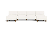 Load image into Gallery viewer, Luna - Sofa - Snowdrift - High Arms - Tall Legs
