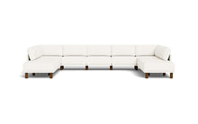 Load image into Gallery viewer, Luna - Sectional - Snowdrift - High Arms - Tall Legs
