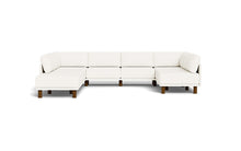Load image into Gallery viewer, Luna - Sectional - Snowdrift - High Arms - Tall Legs
