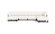 Load image into Gallery viewer, Luna - Sectional - Snowdrift - High Arms - Tall Legs
