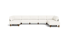 Load image into Gallery viewer, Luna - Sectional - Snowdrift - High Arms - Tall Legs
