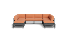 Load image into Gallery viewer, Mistral - Sectional - Pebble - Block - Terracotta
