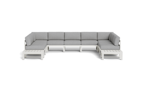 Mistral - Sectional - Sandstone - Block - Silver Shade