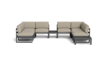 Load image into Gallery viewer, Mistral - Sectional - Pebble - Ellipse - Sandcastle
