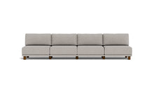 Load image into Gallery viewer, Luna - Sofa - Dream Grey - High Arms - Low Legs
