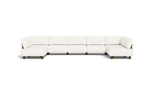 Load image into Gallery viewer, Luna - Sectional - Snowdrift - High Arms - Low Legs
