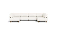 Load image into Gallery viewer, Luna - Sectional - Snowdrift - High Arms - Low Legs
