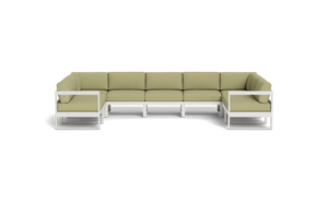 Mistral - Sectional - Sandstone - Block - Fern