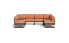 Load image into Gallery viewer, Mistral - Sectional - Pebble - Block - Terracotta
