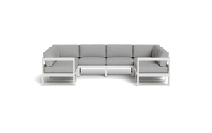 Mistral - Sectional - Sandstone - Block - Silver Shade