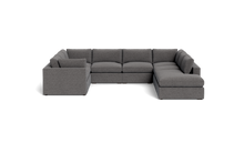 Load image into Gallery viewer, REFURBISHED - Ciello XL - Sectional - Storm Grey - Regular Arms
